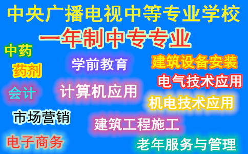 電大中專專業