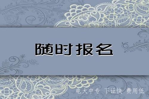 電大中專報名