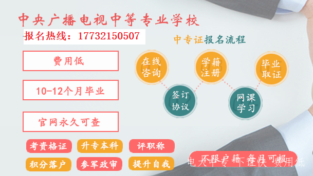 電大中專有哪些熱門專業？哪些專業報讀的人比較多