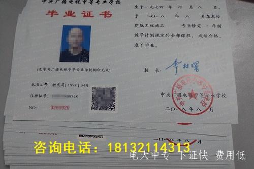 網上怎么查電大中專畢業證真偽