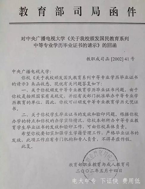 電大中專畢業證二建審核通過嗎？