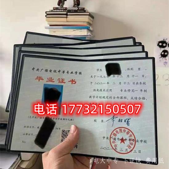 一年制電大中?？孔V嗎？