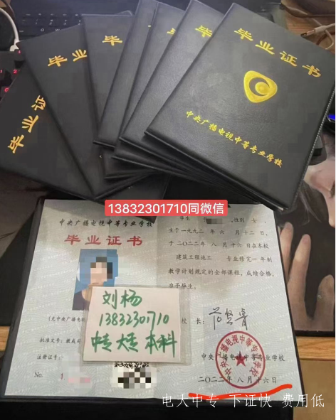 電大中專學歷怎么弄？